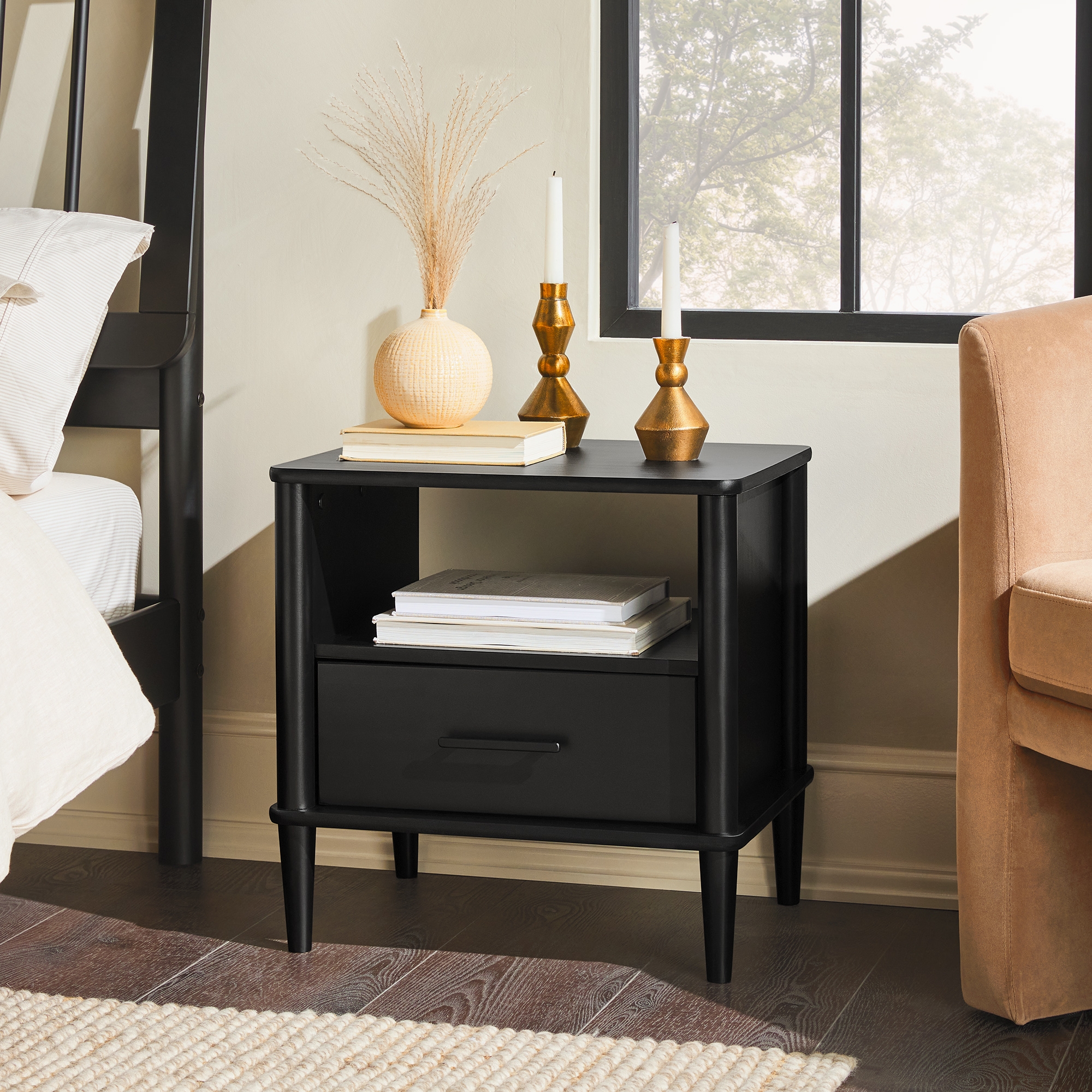 20" Spindle Leg Nightstand - Image 3