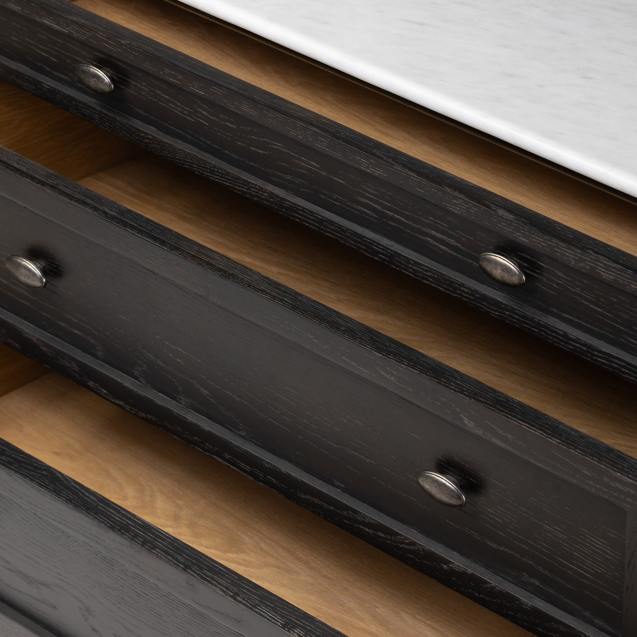 Toulouse Chest - Distressed Black - Image 9