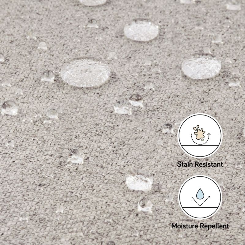 Babyletto Kai Grey Performance Nursery Rocking Chair with Wood Legs - Image 8