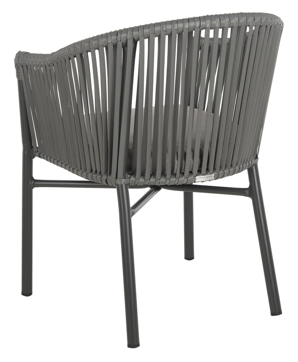 Kofi Rope Chair - Grey - Safavieh - Image 7