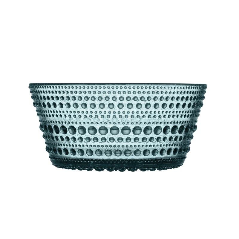 Iittala Kastehelmi Decorative Bowl Color: Sea Blue - Image 0