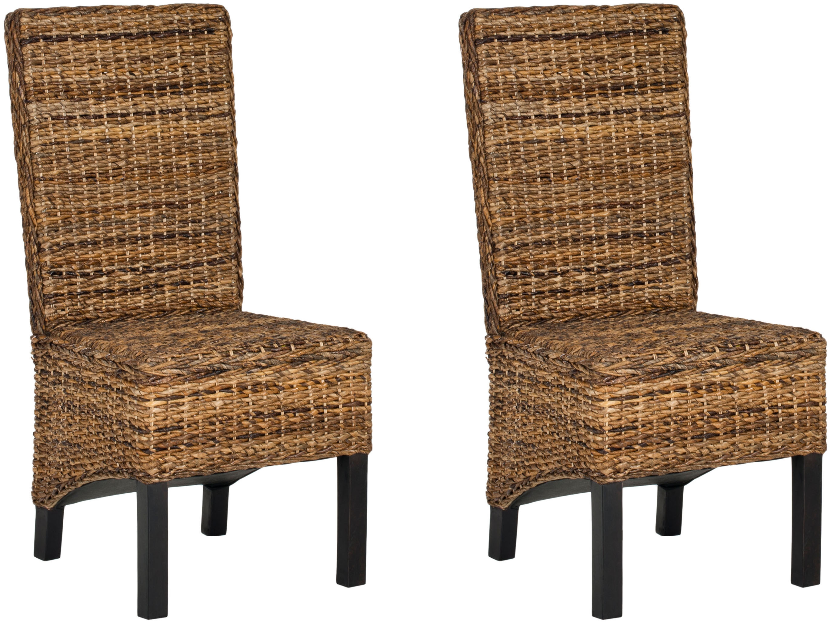 Pembrooke 19''H Rattan Side Chair - Natural - Safavieh - Image 0