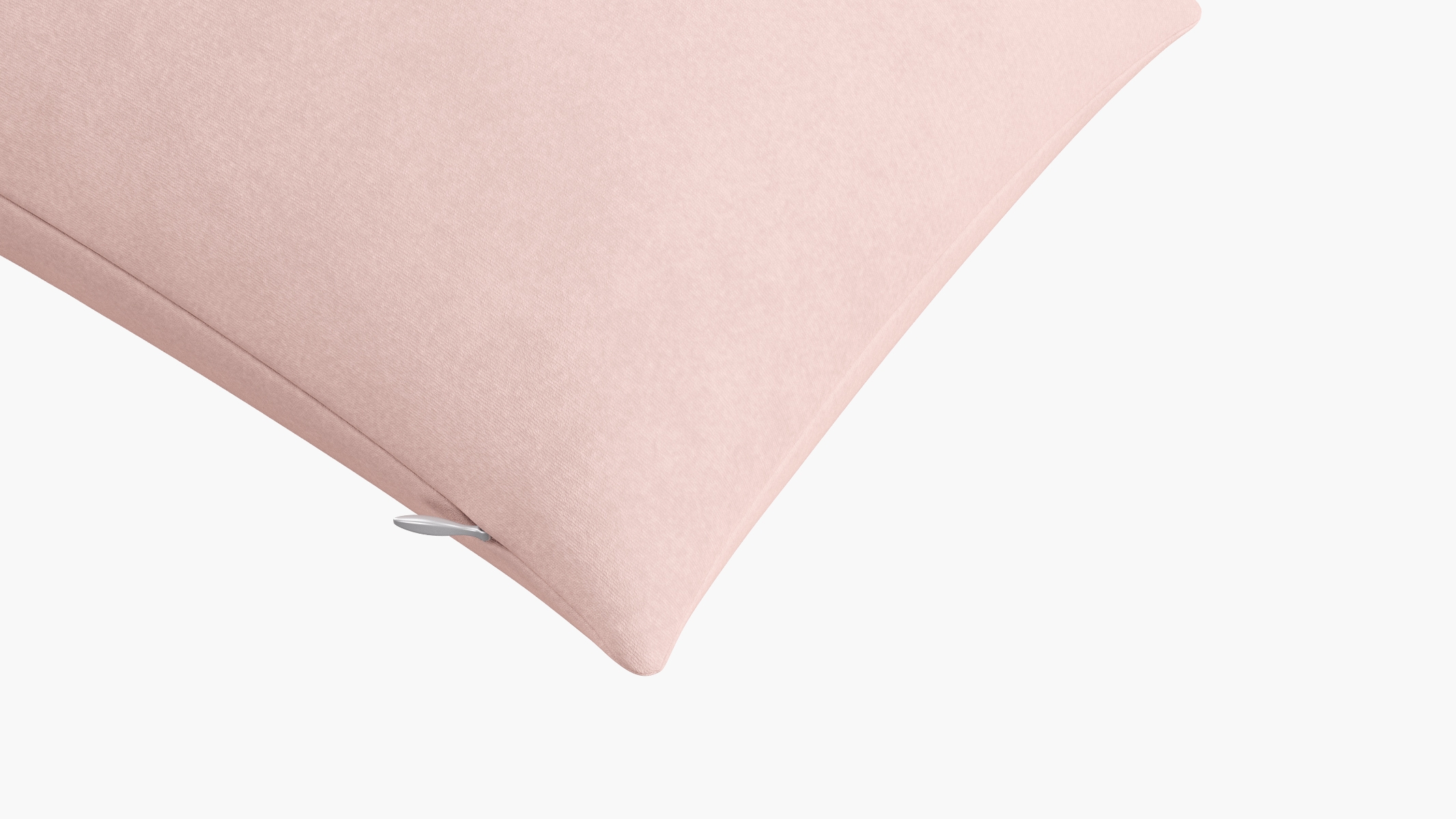 Throw Pillow 14" x 30", Blush Classic Velvet, 14" x 30" - Image 1