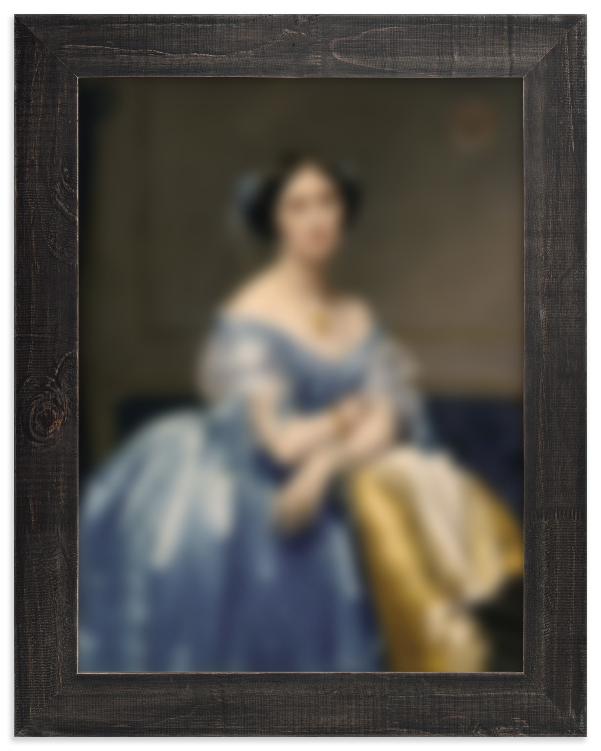 Lady In Blue Limited Edition Fine Art Print 2 - Image 0