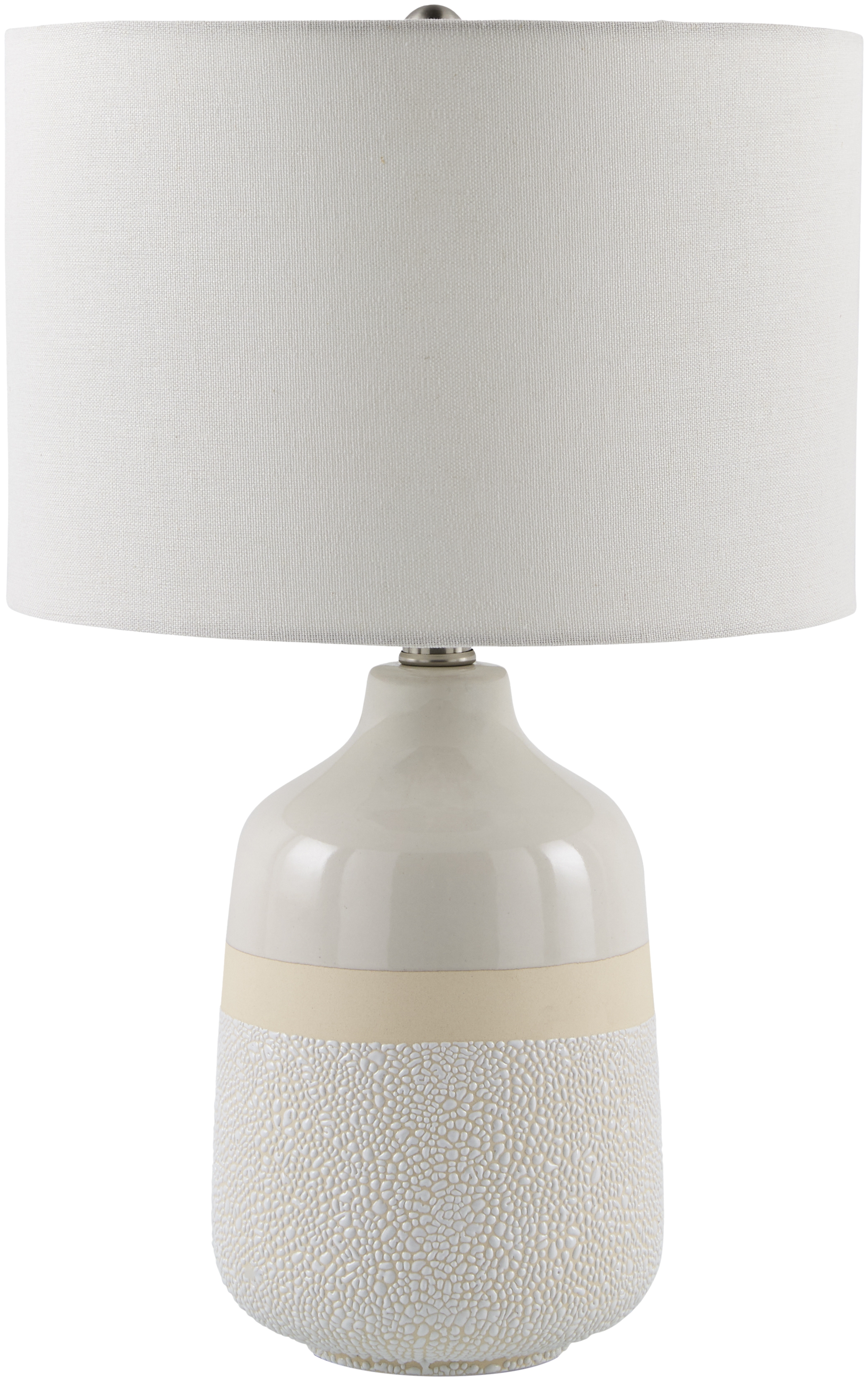 Togo  Glazed 20"H x 14"W x 14"D Accent Table Lamp - Image 0