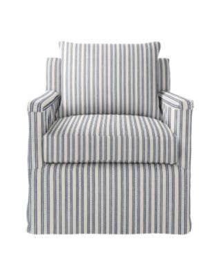 Spruce Street Track Arm Chair - Slipcovered