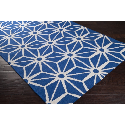 Fallon Blue Indoor 2' x 3' Handmade Rug - Image 2