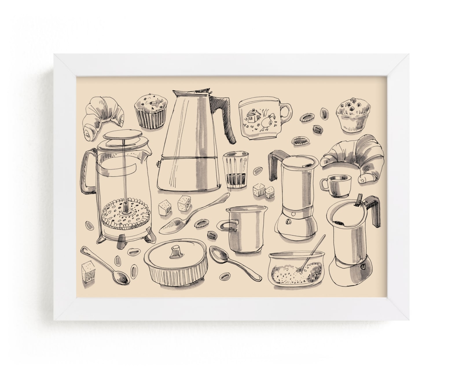 Breakfast With Coffee Limited Edition Fine Art Print 2 - Image 0