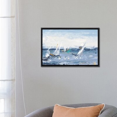 Blue Water Adventure by Patricia Pinto - Painting Print - Image 0