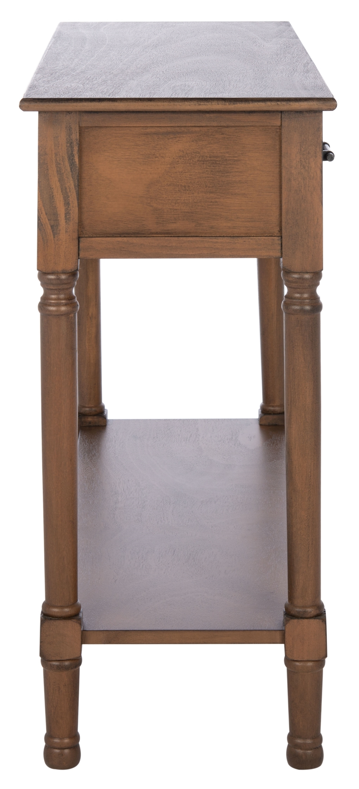 Peyton 2 Drawer Console Table - Brown - Safavieh - Image 5