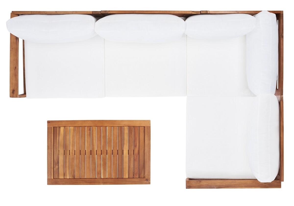 Endelia Outdoor Living Set - Natural/Beige - Safavieh - Image 5