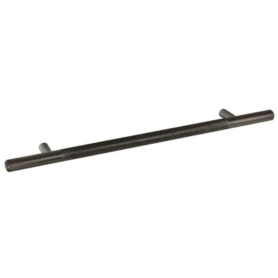 CKP Brand #3485 Origins Collection 7-9/16 In. (192Mm) Knurled Steel Bar Pull, Graphite - Image 0