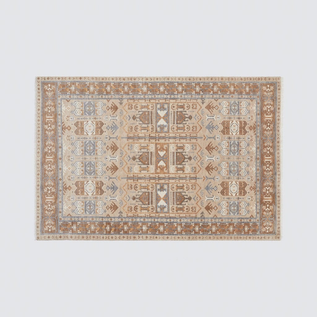 The Citizenry Tamasi Hand-Knotted Area Rug | 6' x 9' | Light Blue - Image 11
