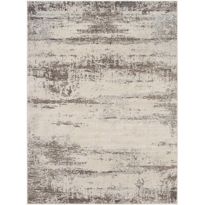 Adeliza Abstract Cream/Light Brown Area Rug - Image 0
