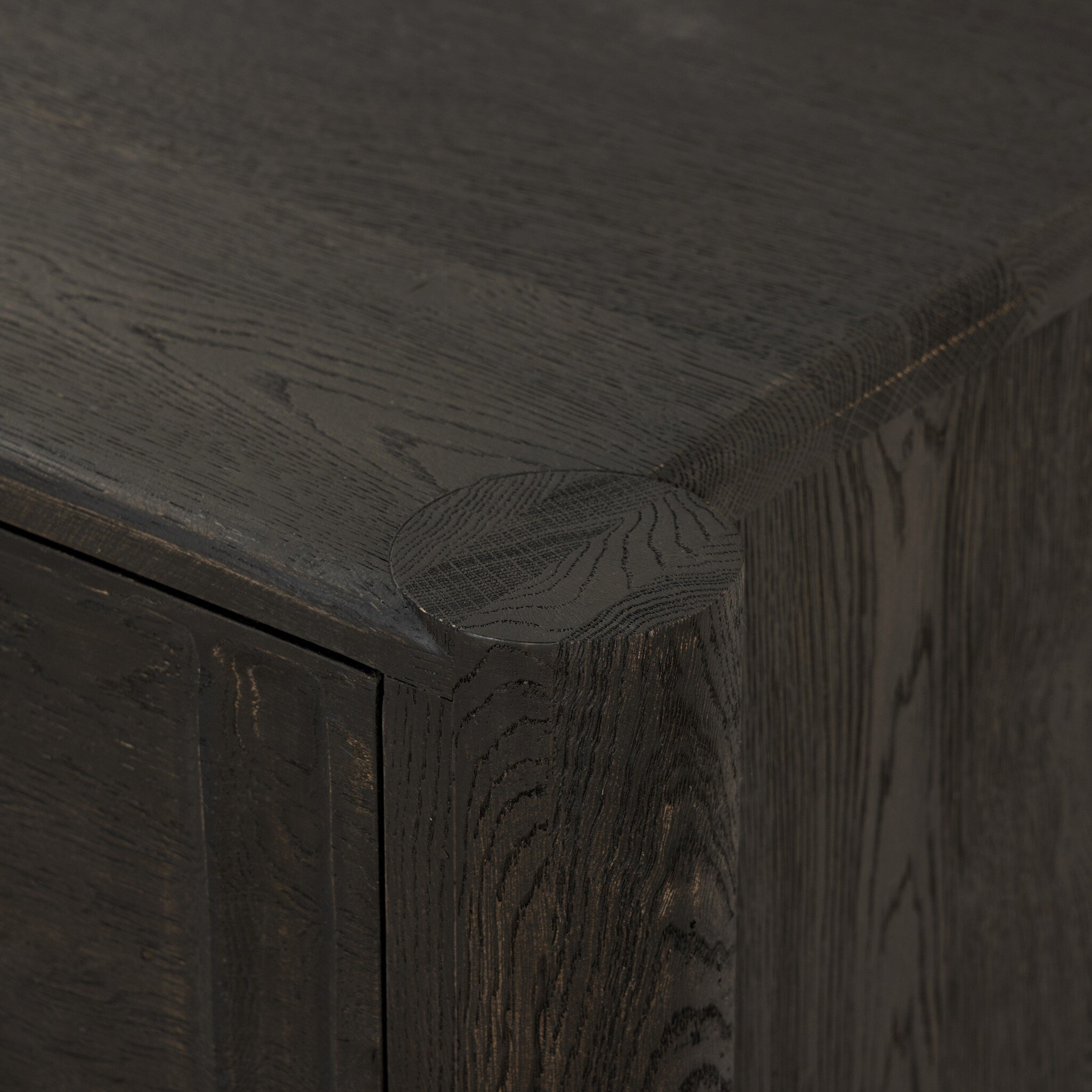 Ezri Nightstand - Black Oak - Image 10