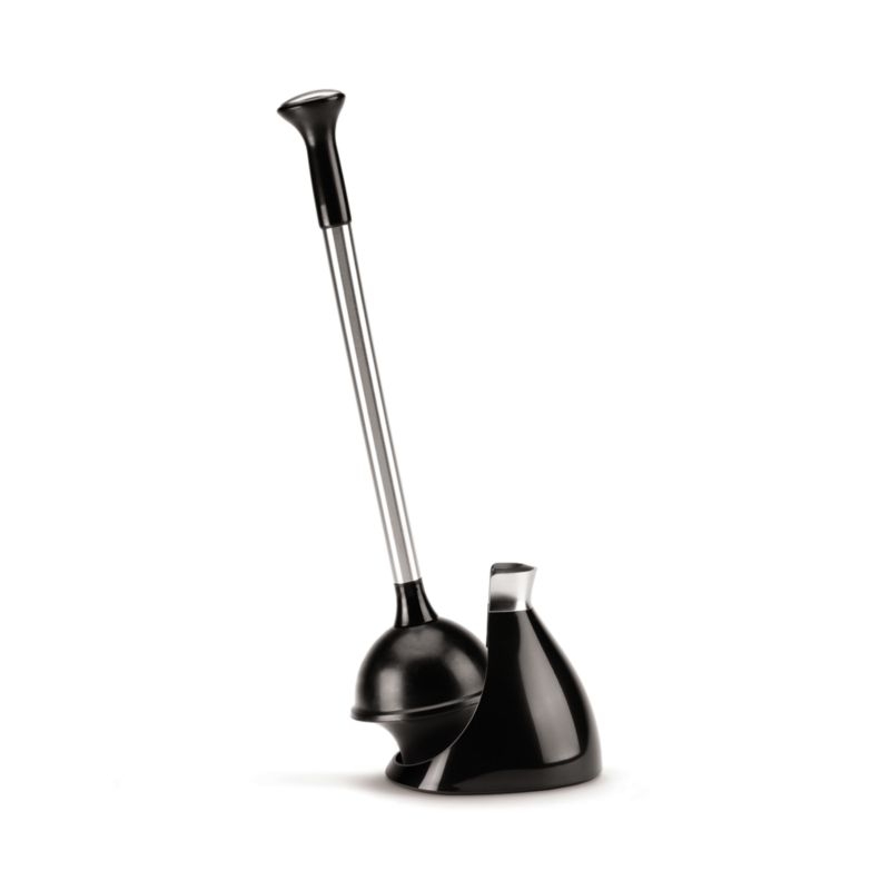 Simplehuman ® Black Toilet Plunger - Image 2