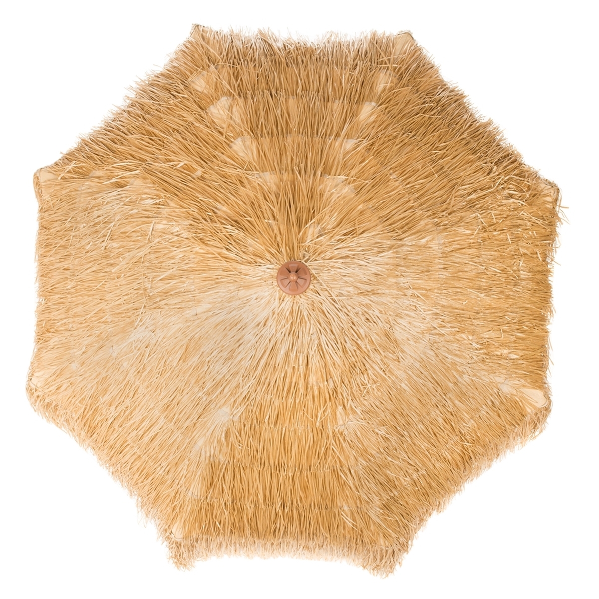 Tiki 9Ft Crank Umbrella - Brown - Safavieh - Image 4