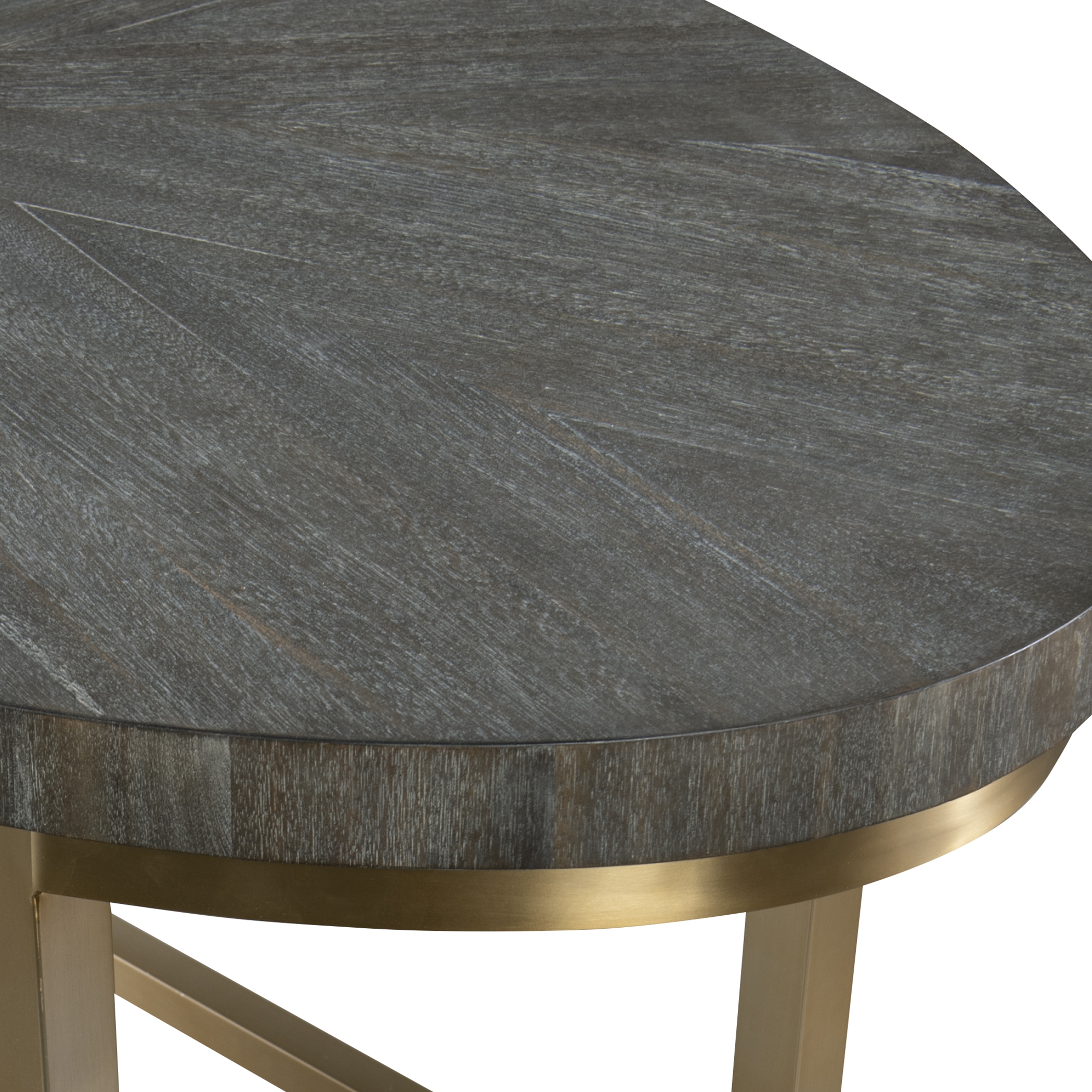 Taja Walnut Oval Desk - Image 2