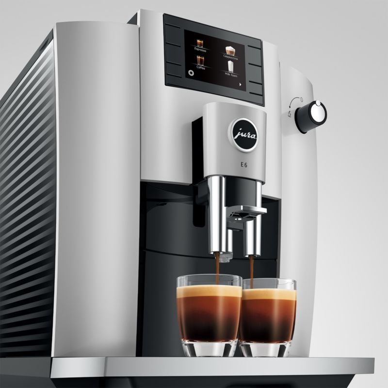 JURA ® E6 Platinum Espresso Machine - Image 4