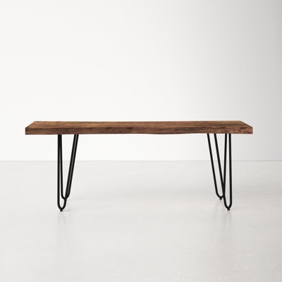 Bassel Wood Bench - Image 0