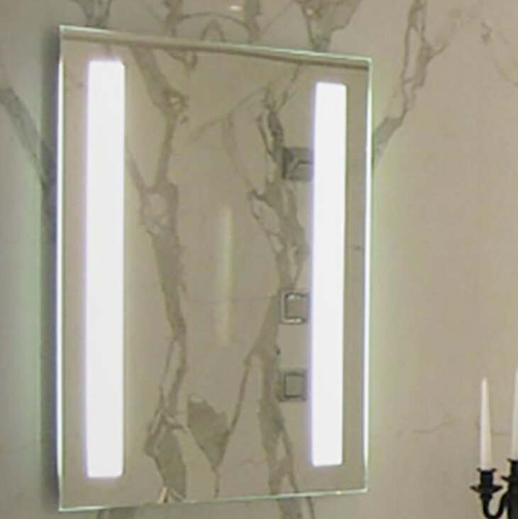 Electric Mirror Fusion Frameless Lighted Bathroom / Vanity Mirror - Image 0