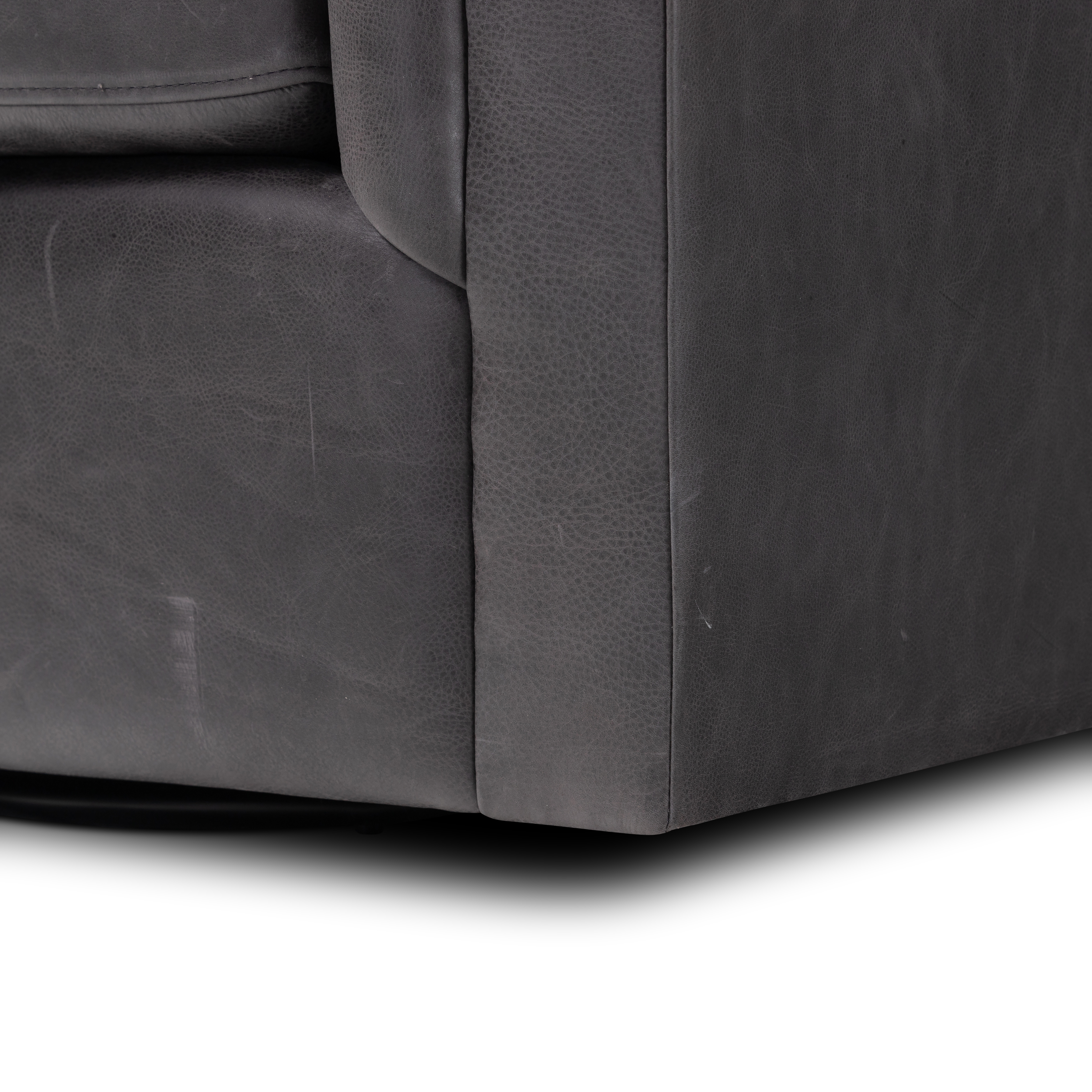 Watson Swivel Chair - Palermo Black - Image 10
