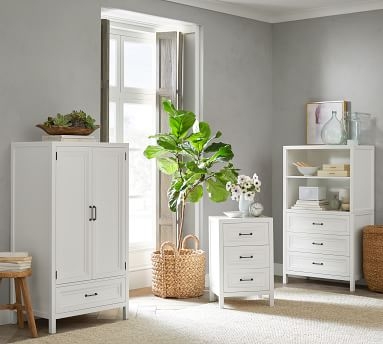 Sussex Armoire, Bright White - Image 4