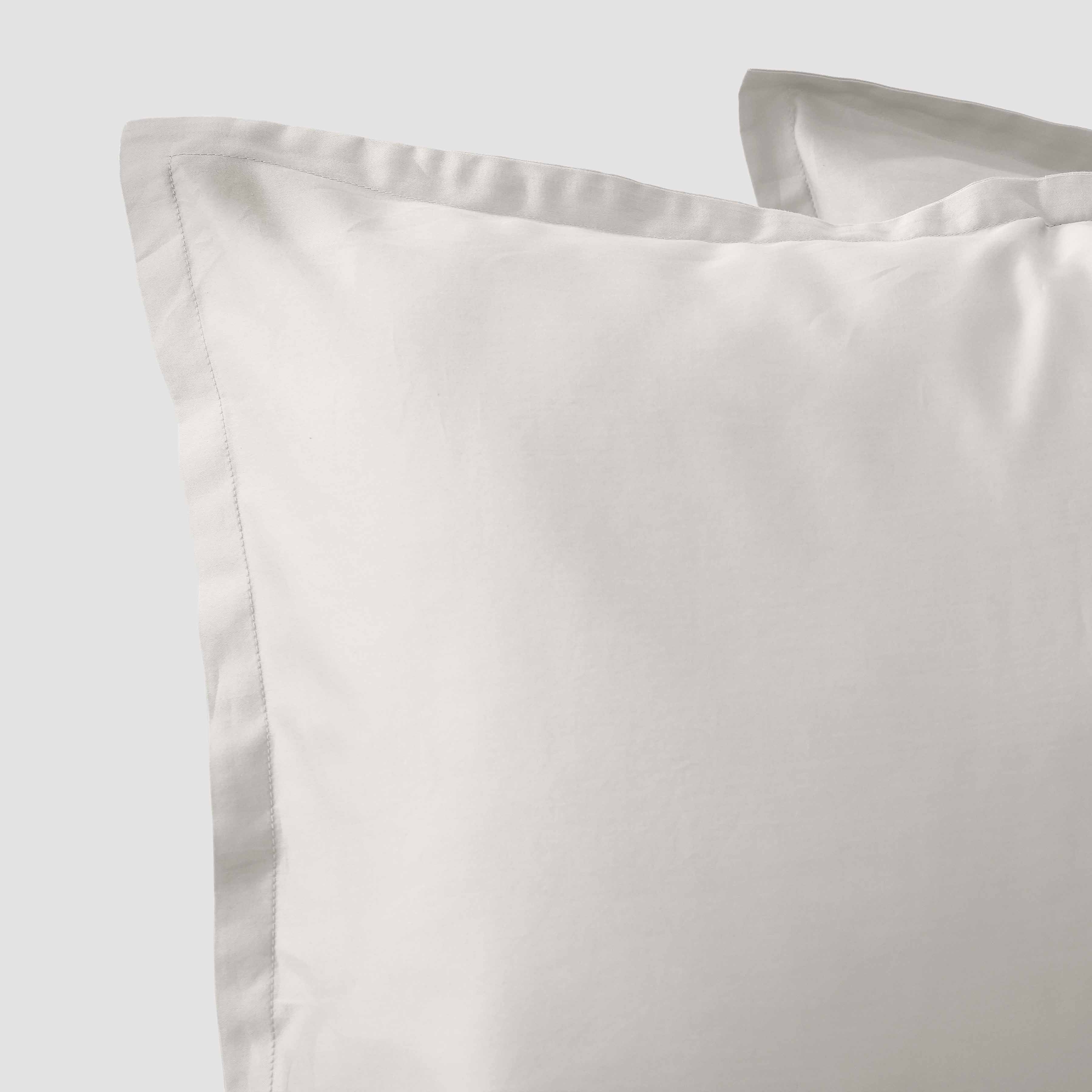 The Citizenry Sateen Shams | Standard | White - Image 5