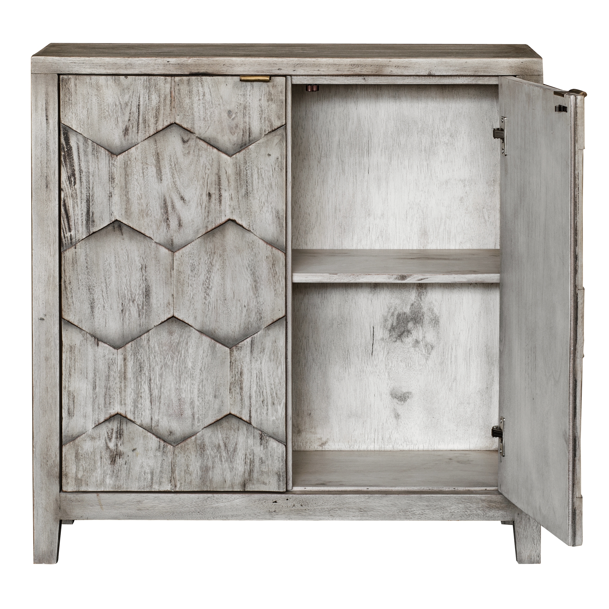 Catori Smoked Ivory Console Cabinet - Image 4