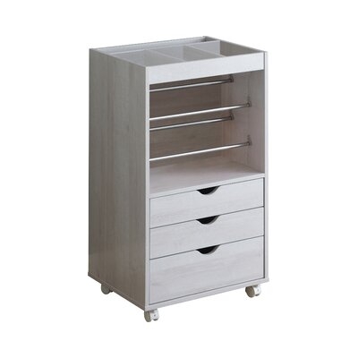 Pelsey 3-drawer Storage Cabinet With Caters - Image 0