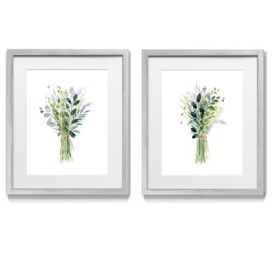 Nature Myriad I - 2 Piece Picture Frame Graphic Art Print Set on Paper - Image 0