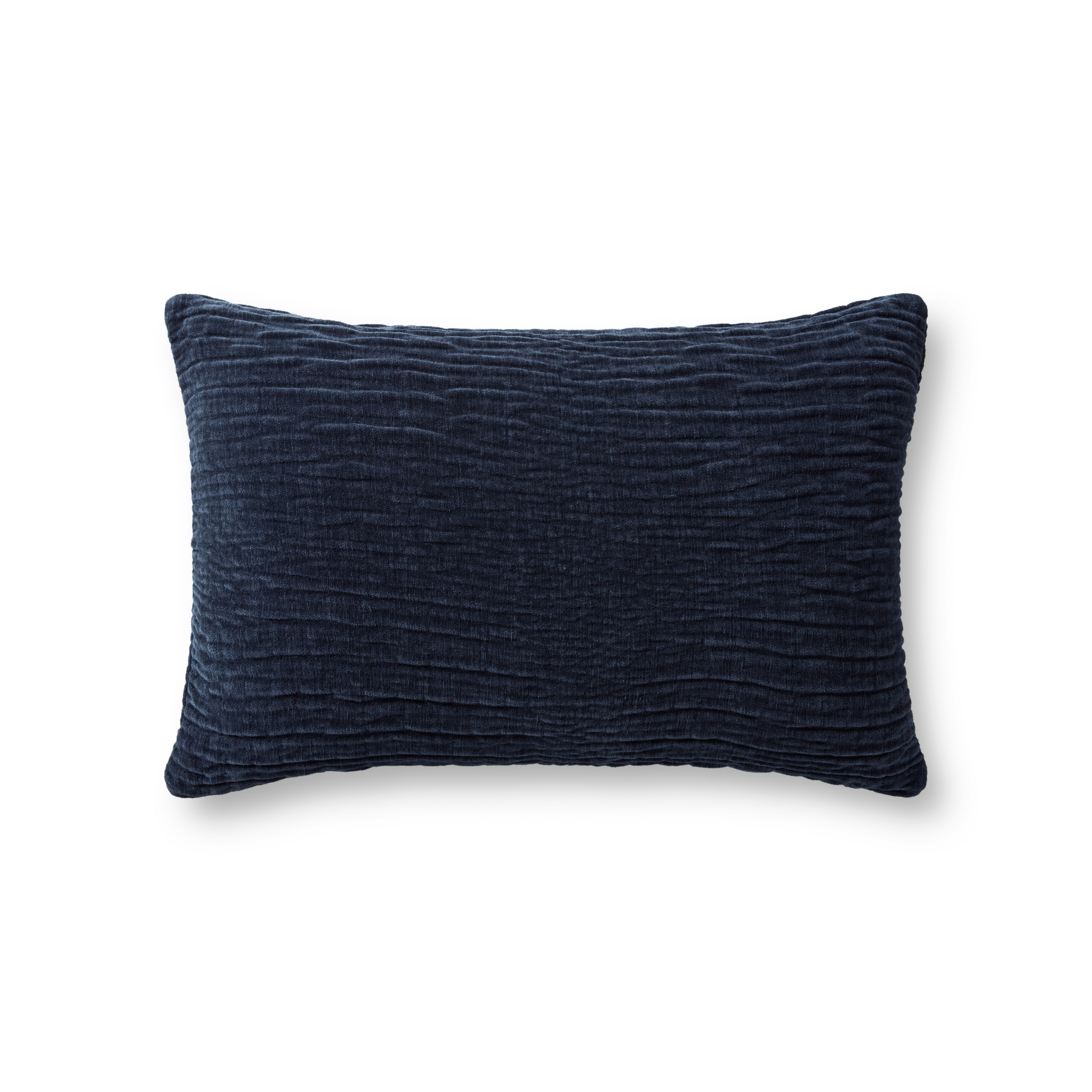 Loloi Pillows Navy 13" x 21" Cover w/Poly - Image 0