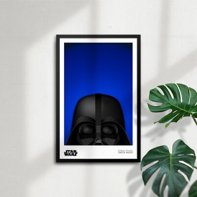 Star Wars Minimalist Darth Vader Mascot By S. Preston - Image 0