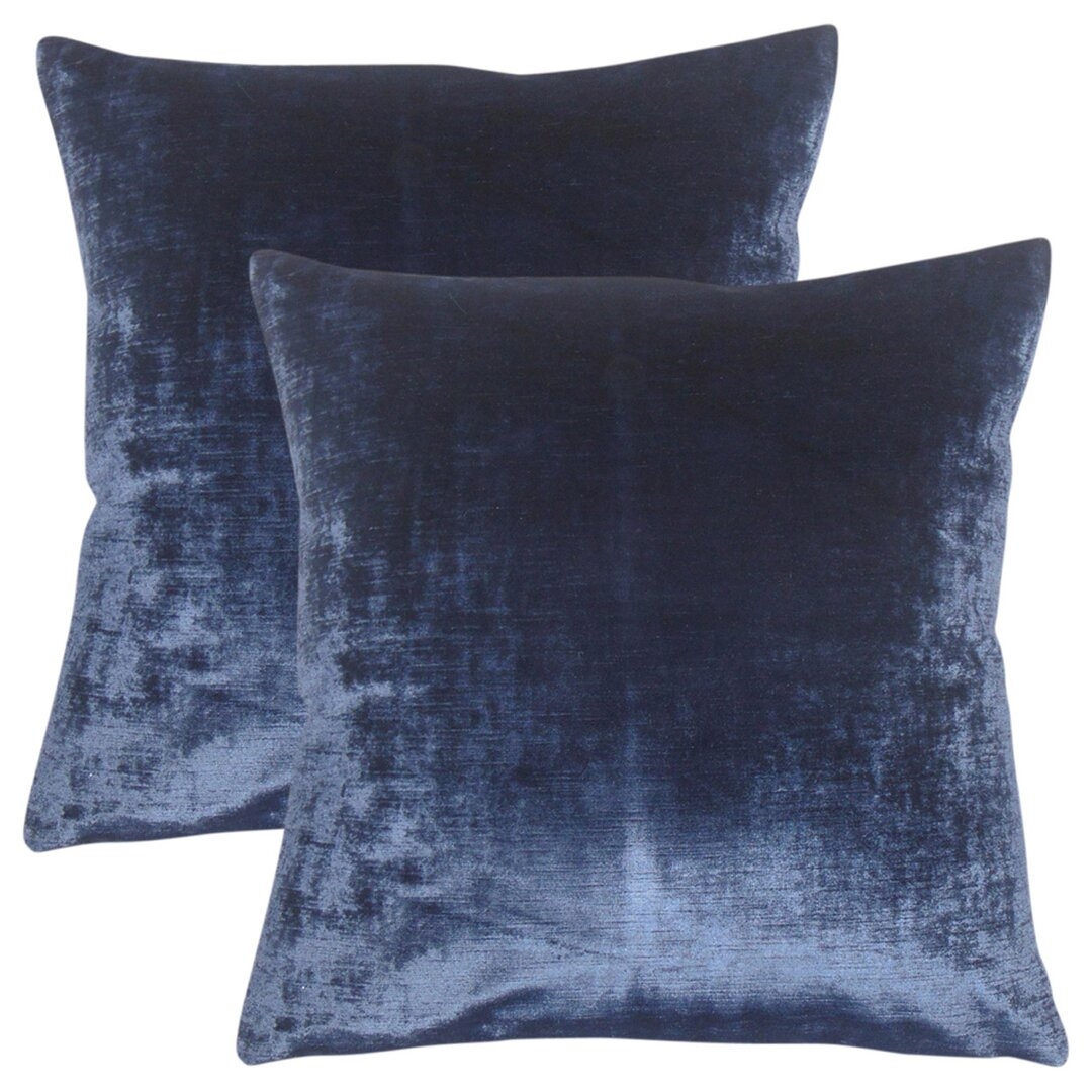 "The Pillow Collection Solid Cotton Throw Pillow" - Image 0