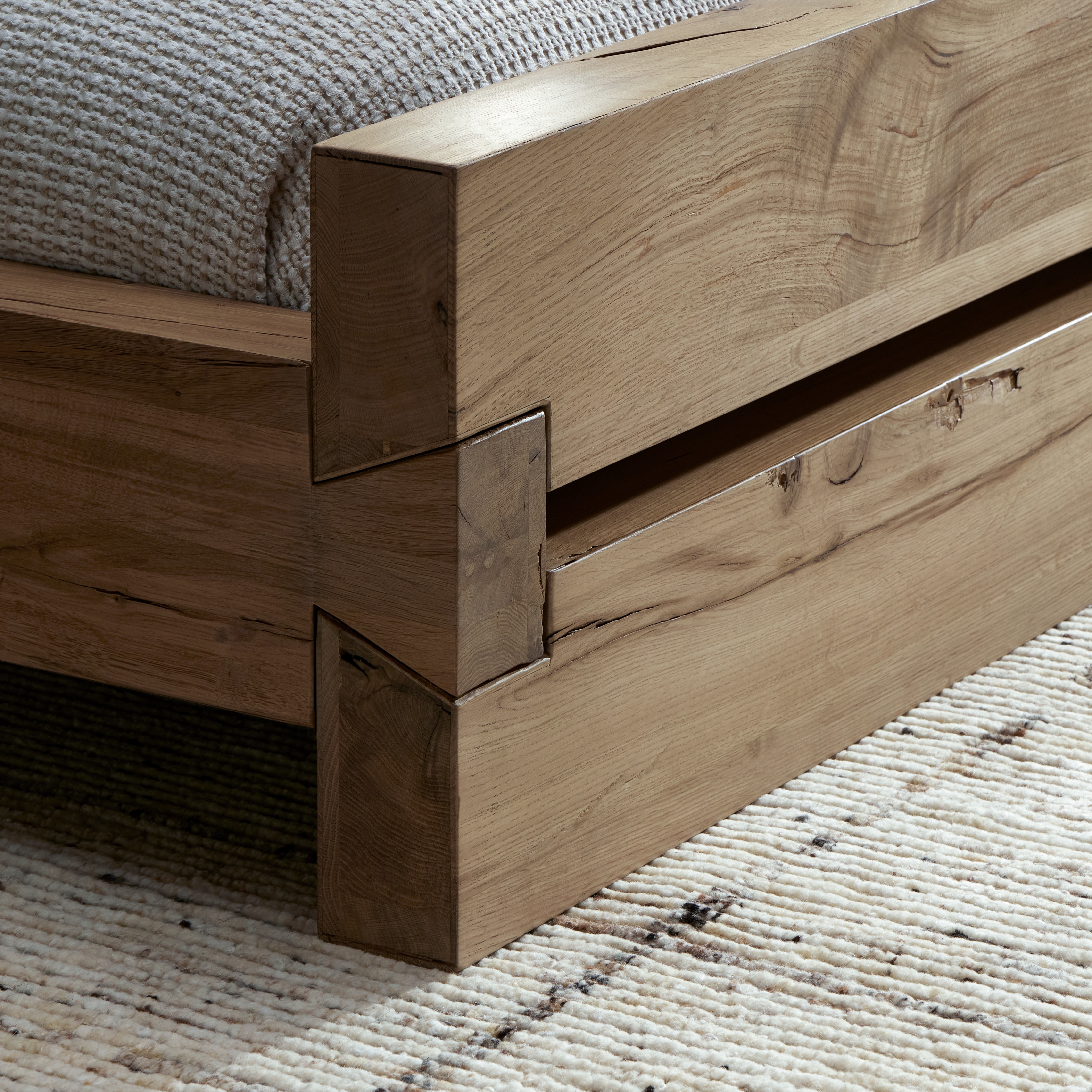 Lia Bed-Natural Reclaimed French-King - Image 11