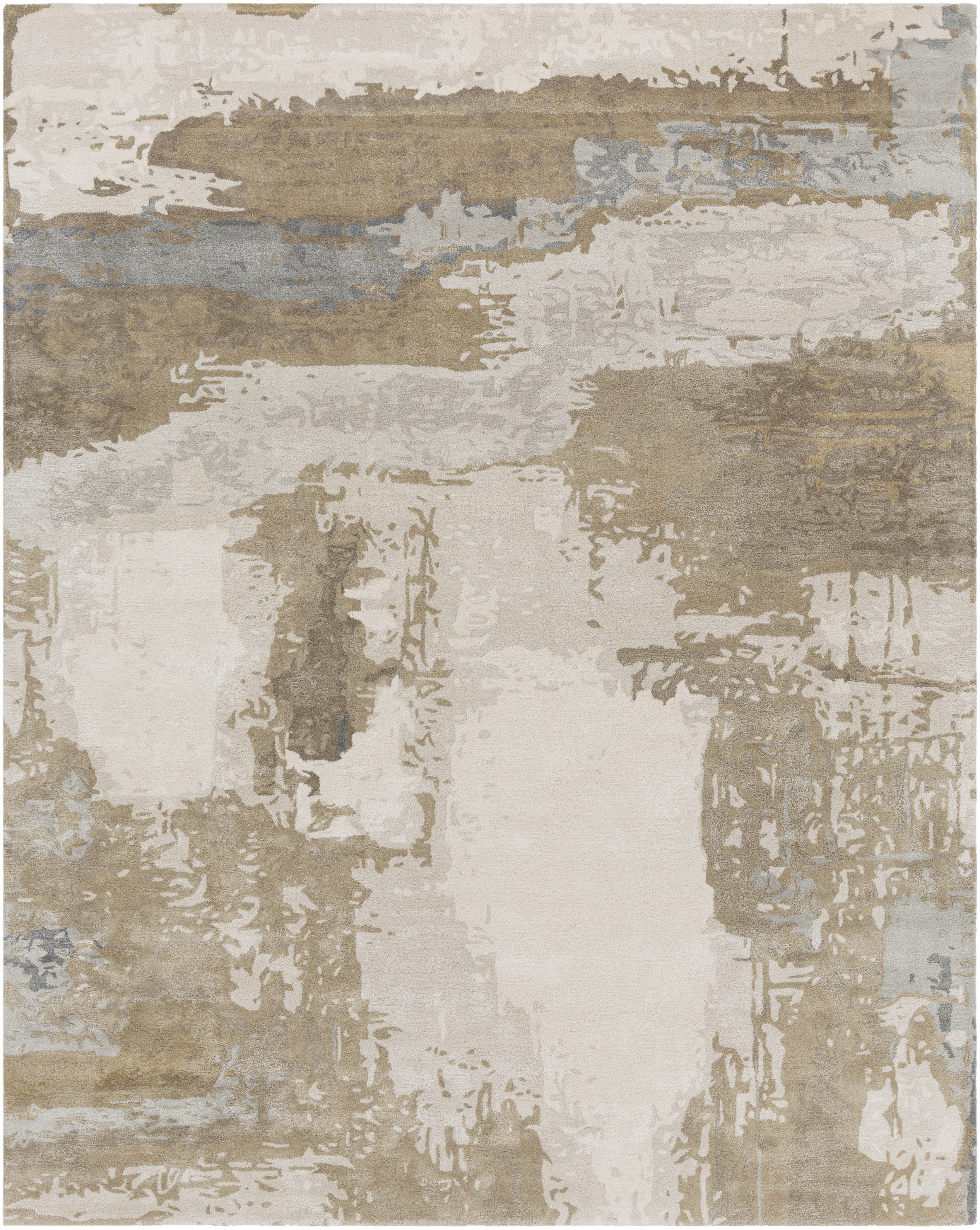 Kavita Beige Indoor 8' x 10' Handmade Rug - Image 0