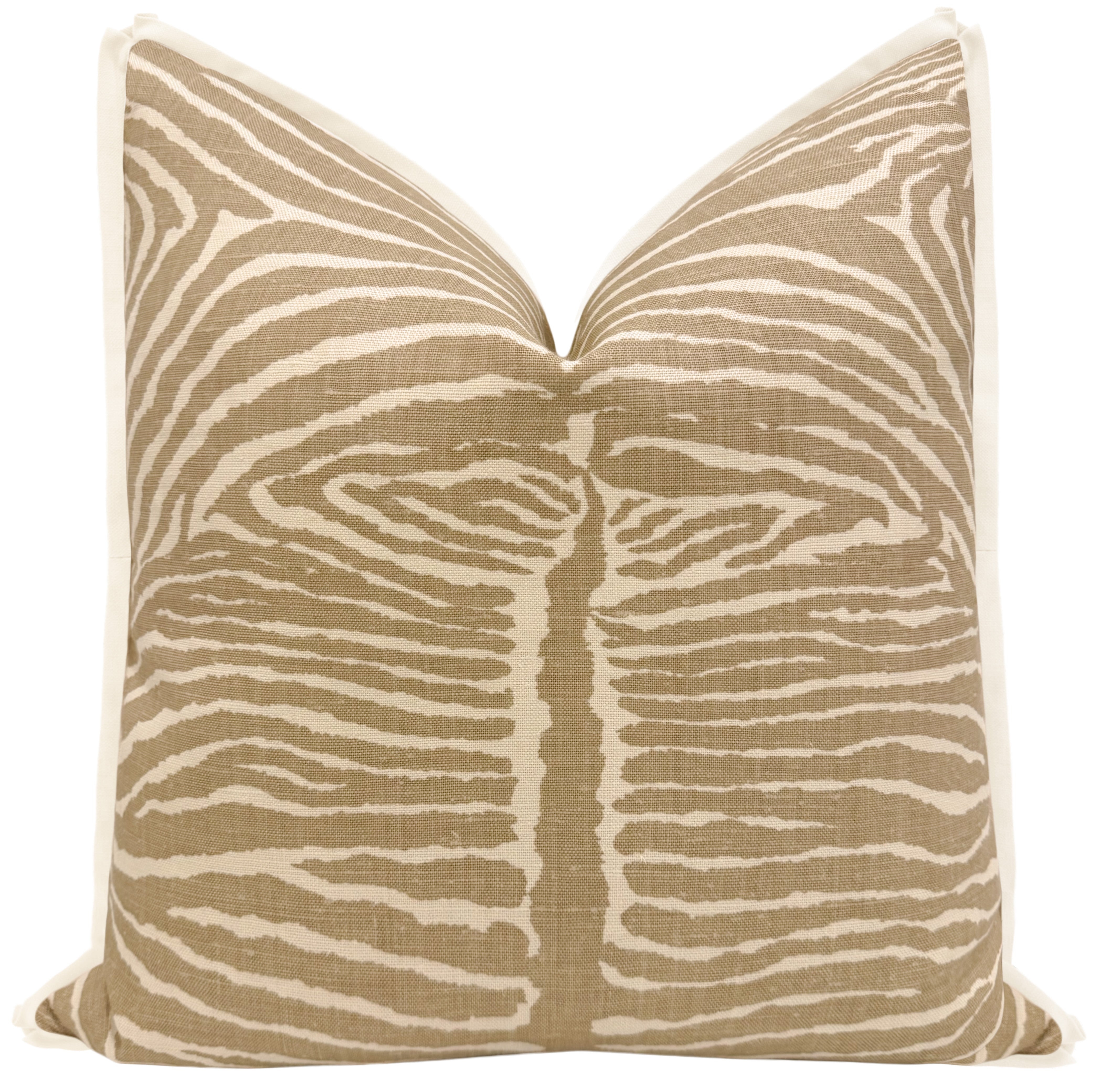 LE ZEBRE // BEIGE - LITTLE LUMBAR 12" X 18" - Image 0