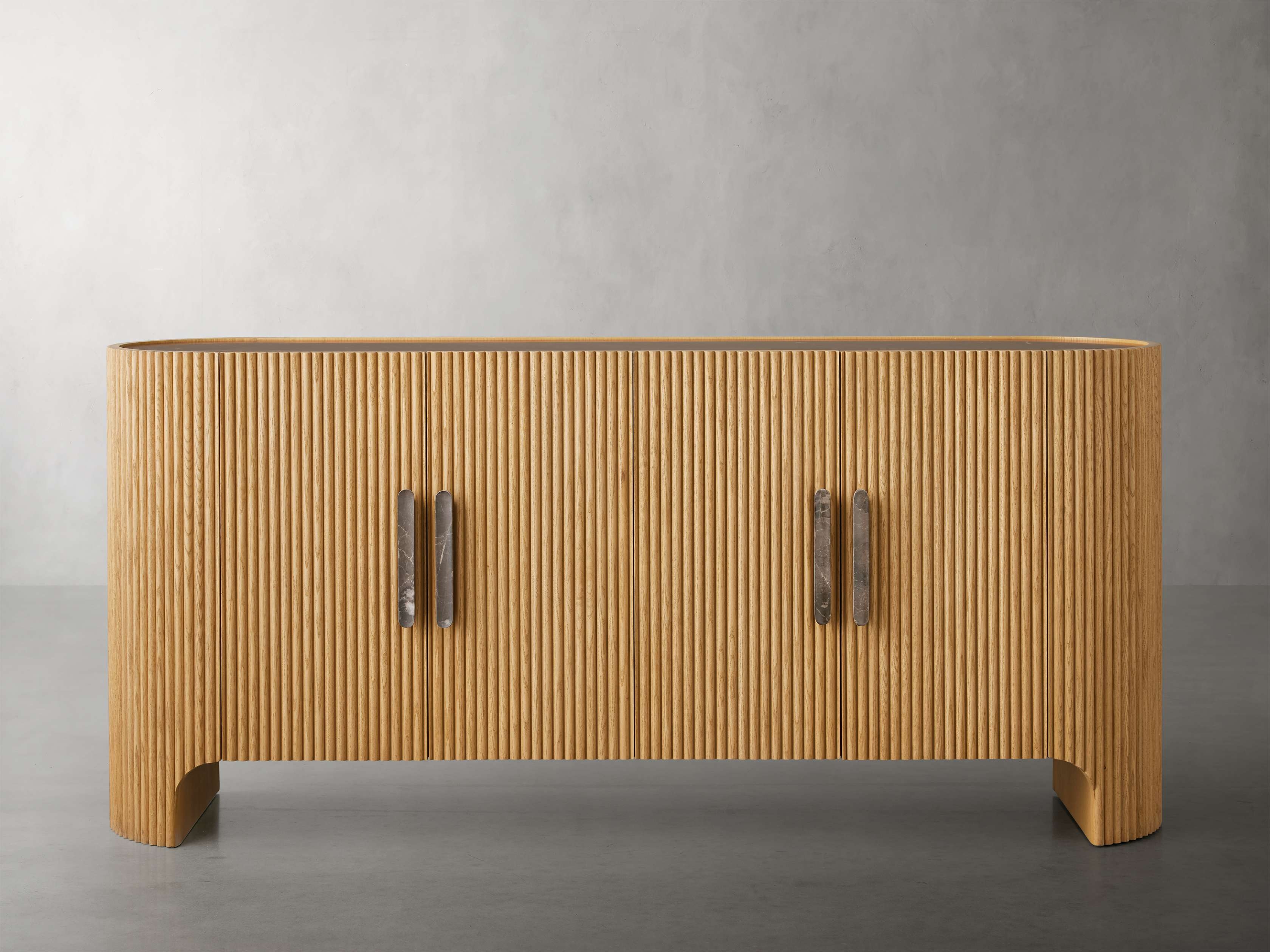 Astor Sideboard in Stone Natural  Honey/72" - Image 0