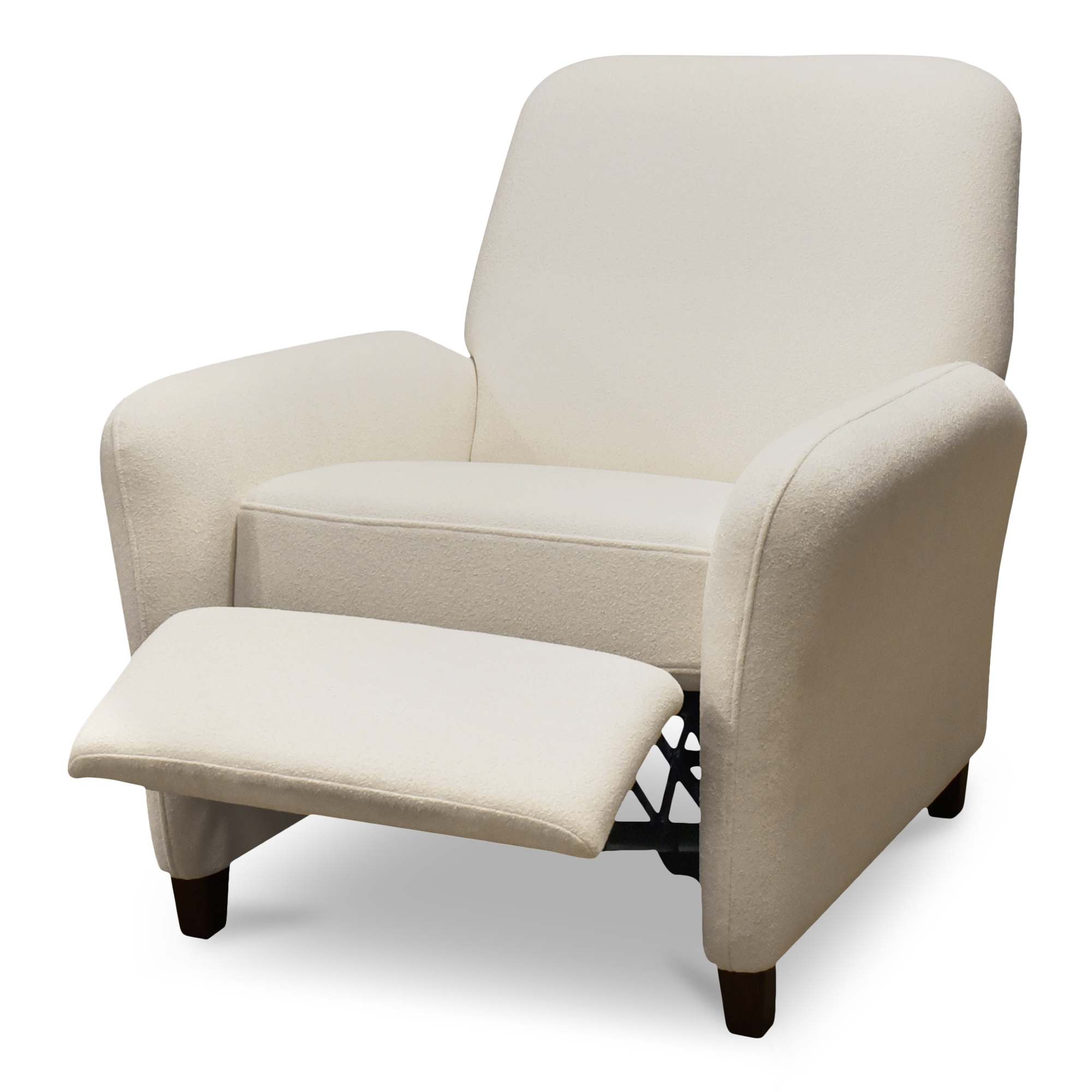 Luna Recliner Chair White - Image 1