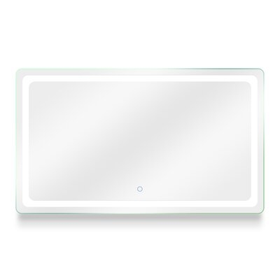 Porphyrion Tri-Color LED Wall Mounted Modern & Contemporary Lighted Vanity Mirror - Image 0