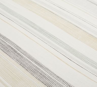 Hatch Striped Cotton Table Runner - Image 1