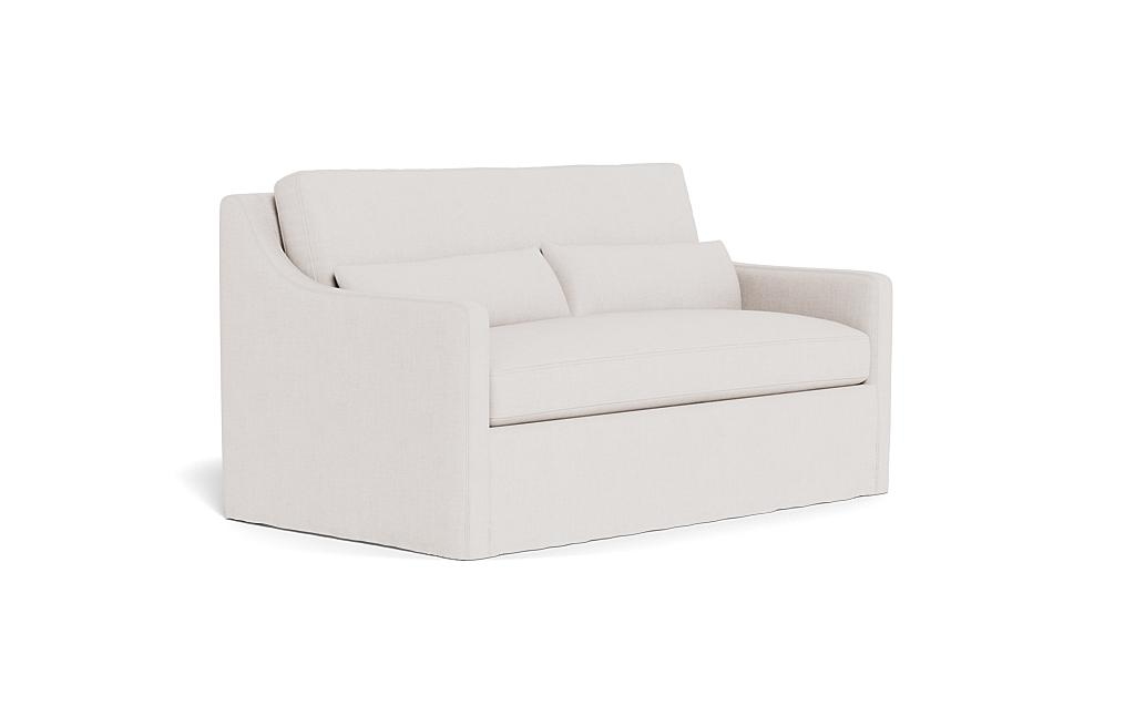 Ella Slipcovered Loveseat - Image 1