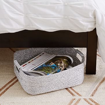 Metallic Woven, Underbed, Gold, 14.25"W x 19.25"D x 6"H - Image 1