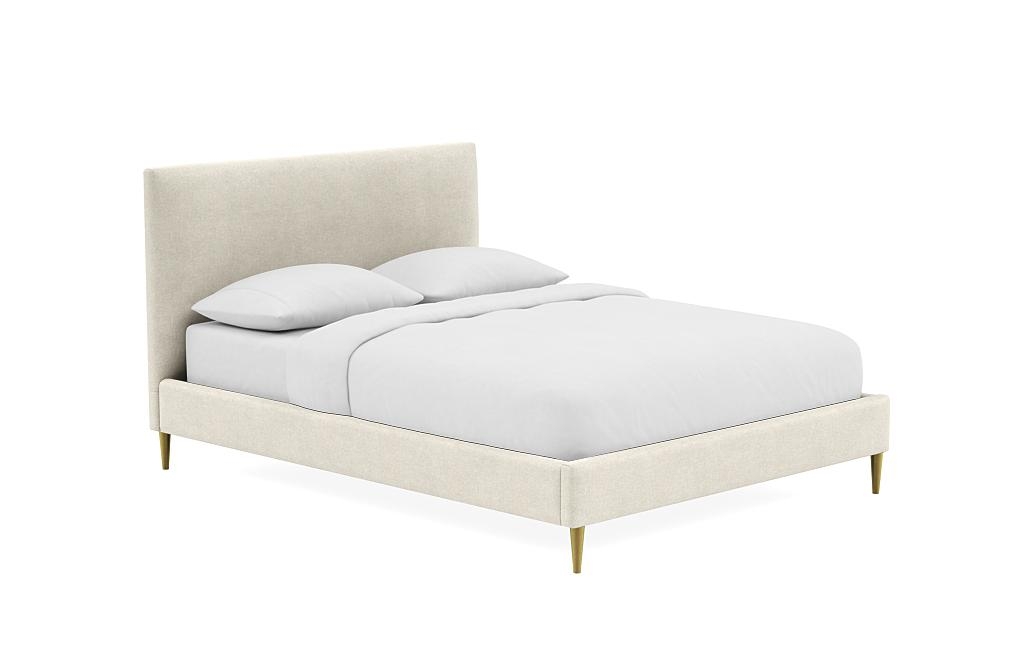 Lowen Upholstered Bed with Tufting Option - Image 1