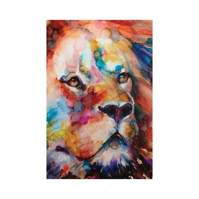 Leo by Leslie Franklin - Wrapped Canvas Print - Image 0