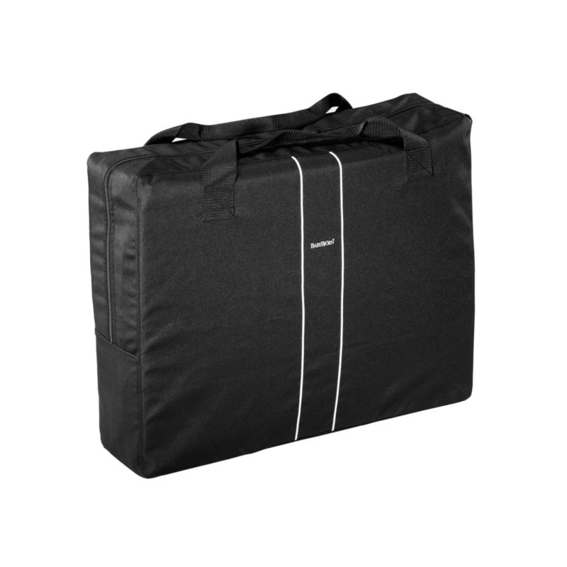 BABYBJÖRN ™ Black Lightweight Travel Crib with Fitted Sheet Bundle Pack - Image 3