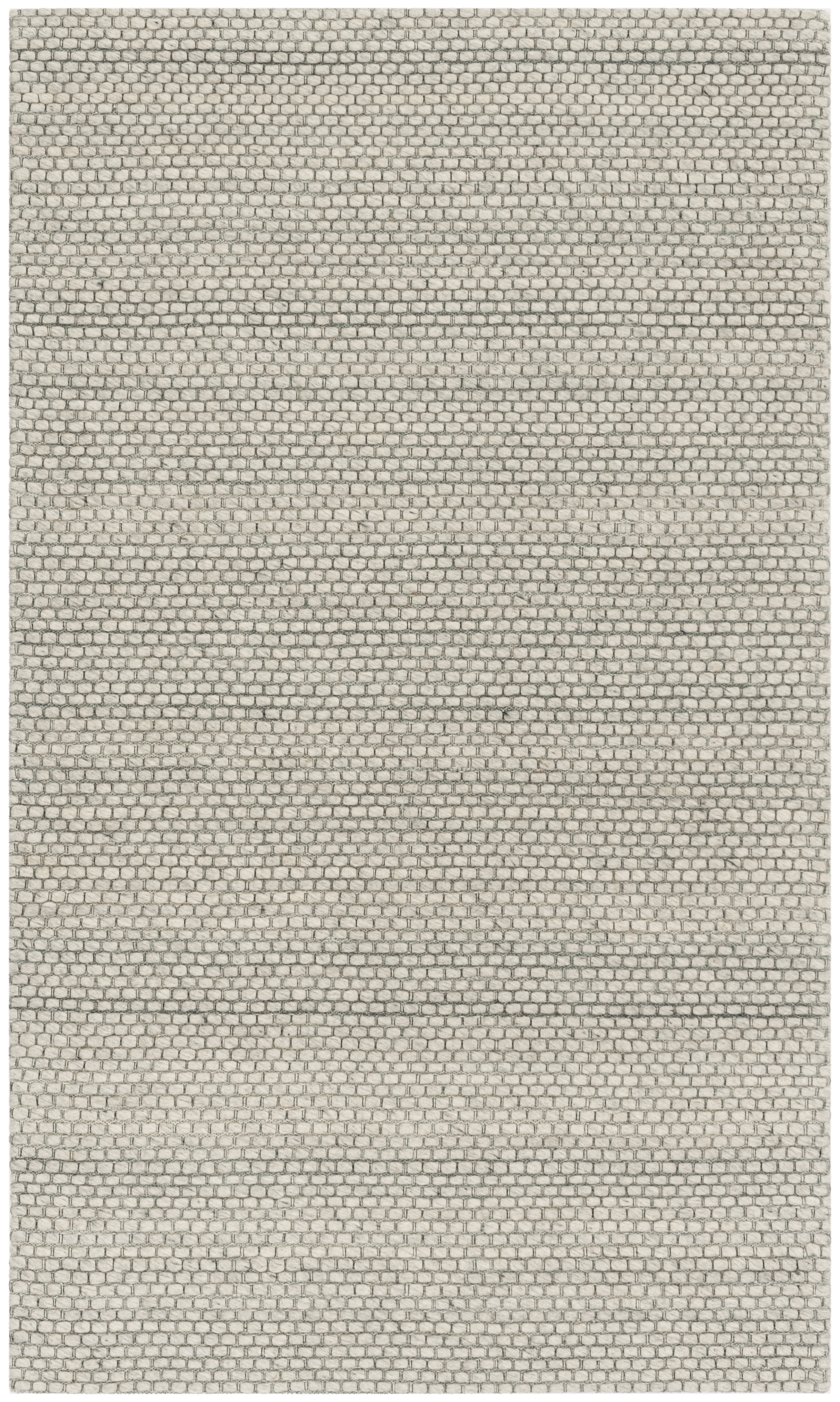 Arlo Home Hand Woven Area Rug, NAT801C, Grey,  3' X 5' - Image 0