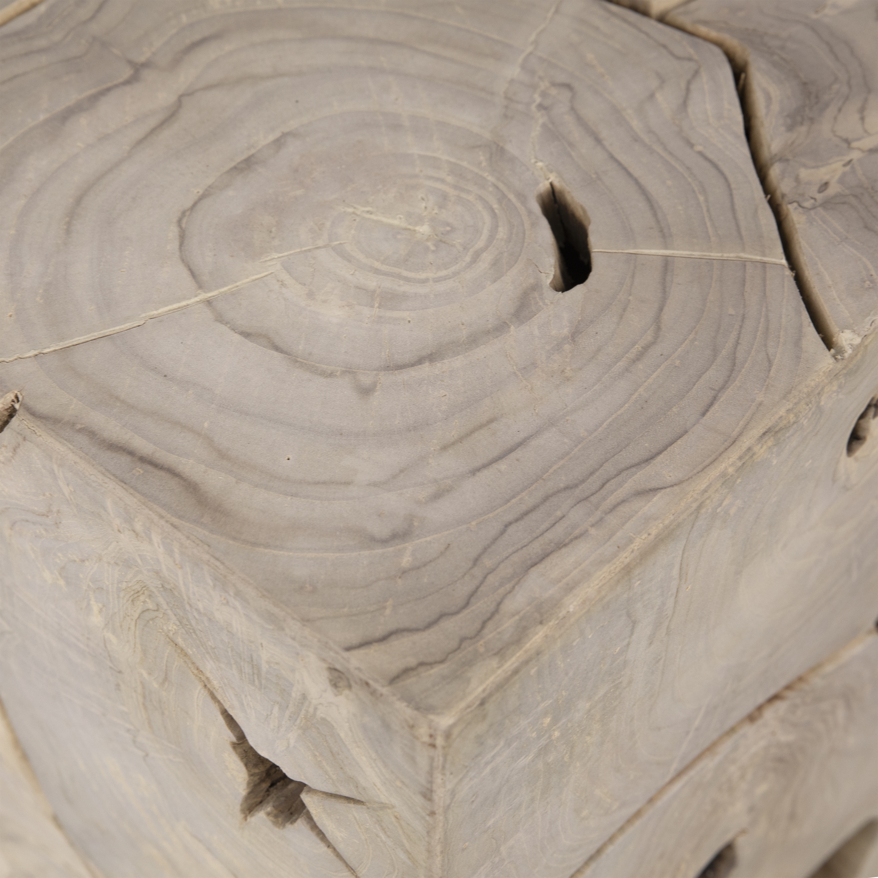 Briar Side Table Bleached - Image 1