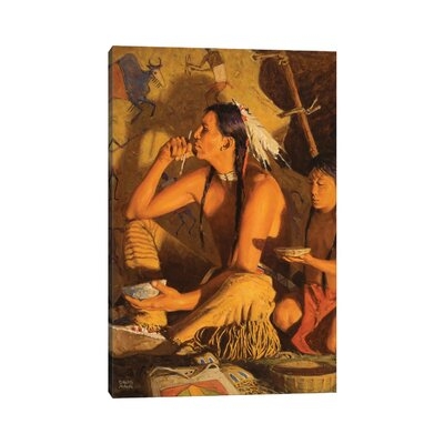 Moment Of Courage by David Mann - Wrapped Canvas Painting - Image 0