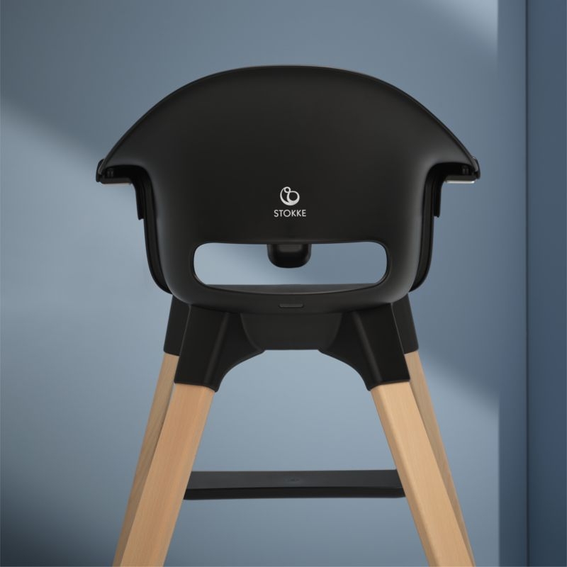 Stokke Clikk Black/Natural Baby High Chair with Adjustable Footrest - Image 6